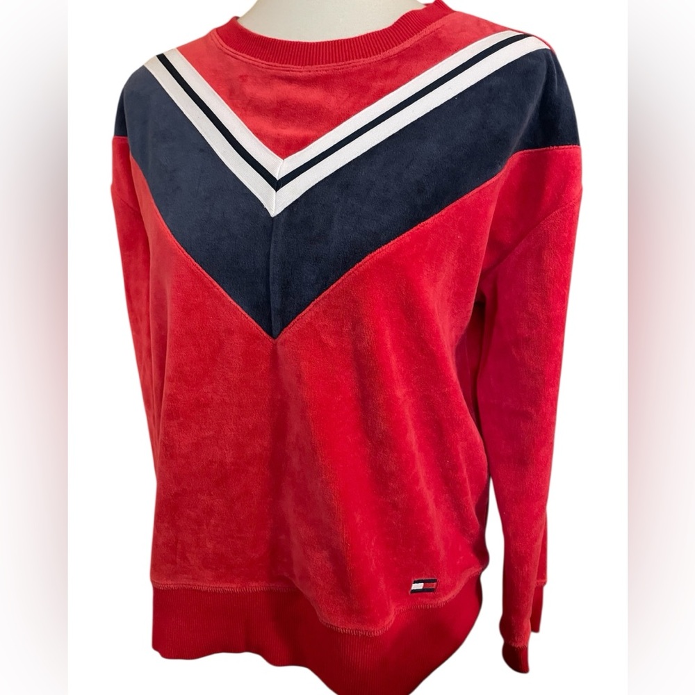Tommy Hilfiger Sport Velour Swearshirt